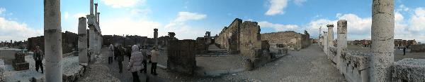 Panorama(s) of Pompeii